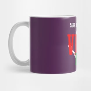 Save us virus free Mug